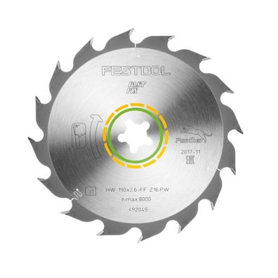 Festool Panther-Sägeblatt 190x2,6 FF PW16 für CS 50 Nr. 492049