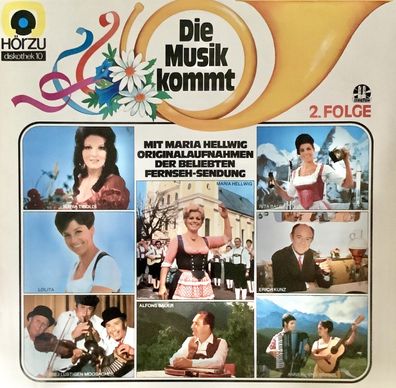 LP: Die Musik kommt 2. Folge (1975) Clariton/Hörzu Records 1C 228-31 266