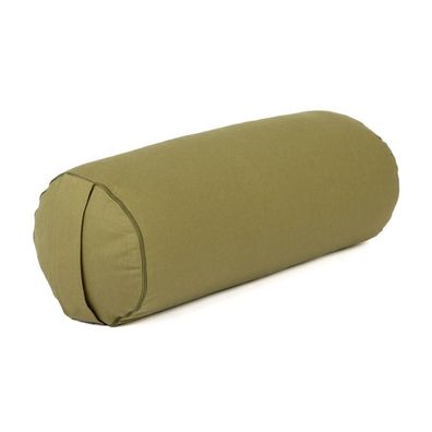 Yoga Bolster ECO Dinkel lodengrün Ø 20 x 65 cm