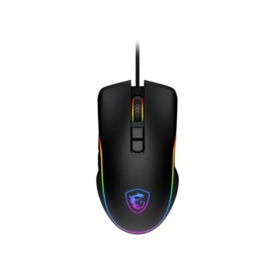 MSI Clutch GM300 Gaming Maus, Black, USB