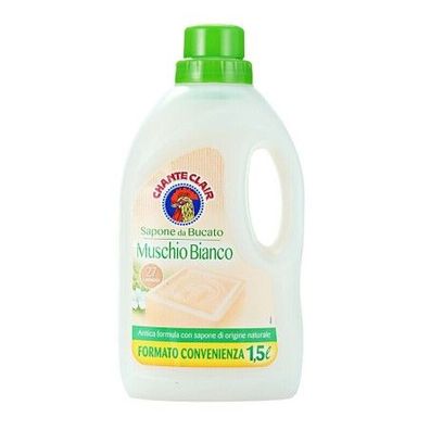 Chante Clair Sapone per Bucato Muschio Bianco Waschmittel 1500ml für 27 Waschgänge