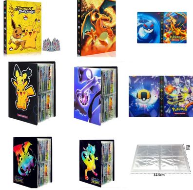 Spielzeug Pokémon Sammelalbum Sammelmappe Auswahl fur 240 Karten Sammelkarten Schutz