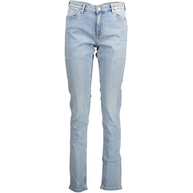 Gant Blue Organic Cotton Women Jeans