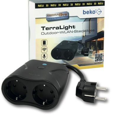WLAN-Outdoor-Steckdose 2 fach