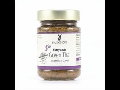 Sanchon 3x Currypaste Green Thai, Sanchon 190g