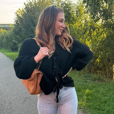 Damen Strickjacke Cardigan mi Schleifen Sophia schwarz, Onesize (XS-XL) Frauen