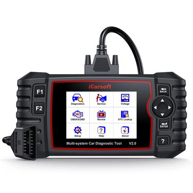iCarsoft V2.0 für Mercedes ABS Airbag Öl Bremse Service W 203 204 215 216