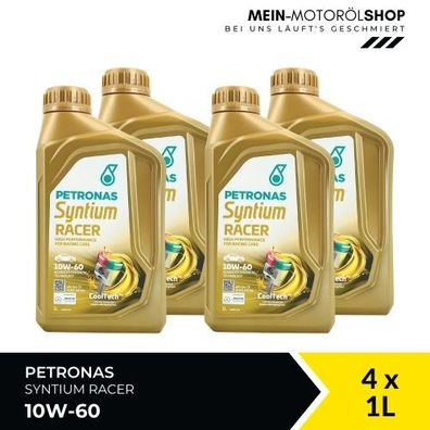 Petronas Syntium Racer 10W-60 4x1 Liter
