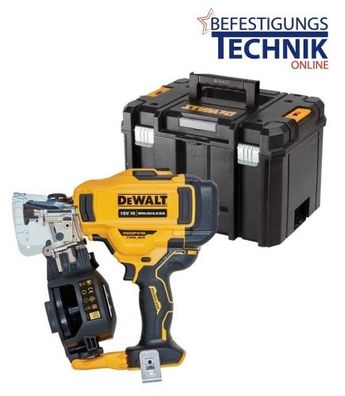DeWalt Akku Dachpappennagler DCN45RNNT-XJ 18V Basic T-Stak-Box für Dachpappnägel