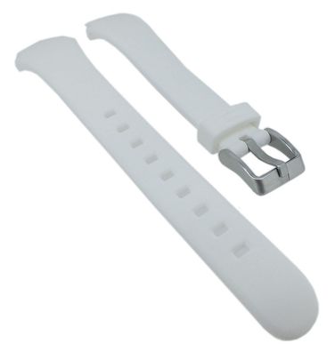 Calypso > Uhrenarmband Kunststoff Spezial Anstoß weiß < K5714/1 K5716