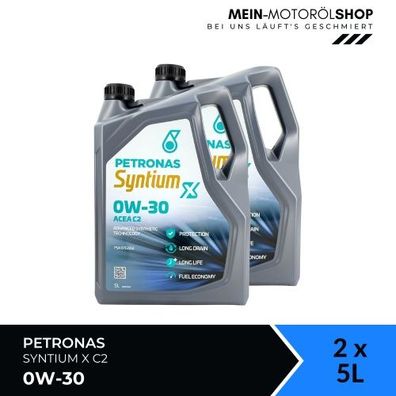 Petronas Syntium X 0W-30 C2 2x5 Liter