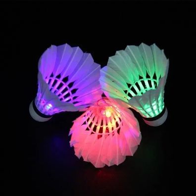 1/3/5pcs LED Badminton Set - Colorful Light Up Shuttlecock for Night Play