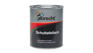Albrecht Schultafellack in Grün oder Schwarz 375ml oder 750ml Speziallack