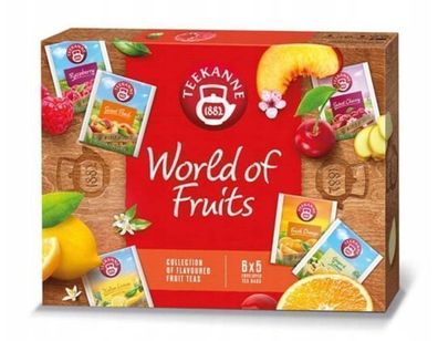 Teekanne Fruechte-Welt Tee-Kollektion 6 x 5 Beutel