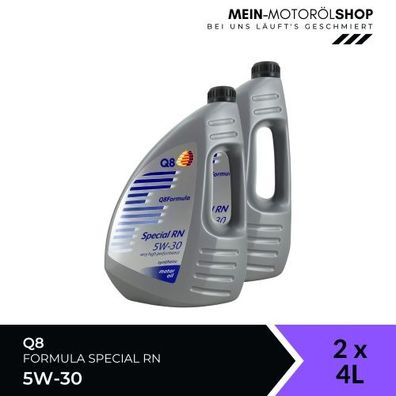 Q8 Formula Special RN 5W-30 2x4 Liter
