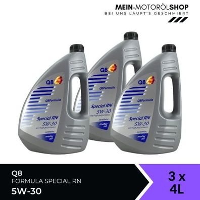 Q8 Formula Special RN 5W-30 3x4 Liter