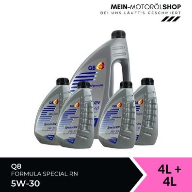 Q8 Formula Special RN 5W-30 4 + 4 Liter