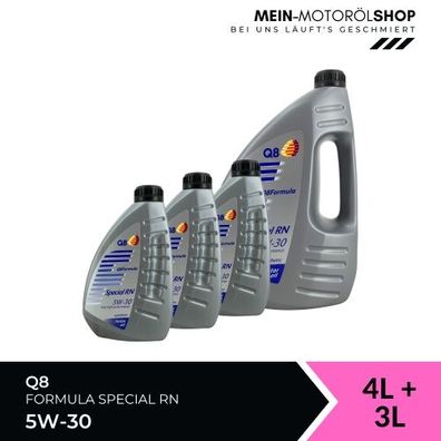 Q8 Formula Special RN 5W-30 4 + 3 Liter