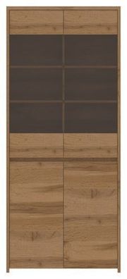 Vitrine Tahoe TA-12 Schrank Hochschrank Wohnzimmerschrank Vitrinenschrank