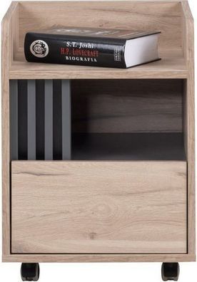 Rollcontainer ALMO AL10 Schreibtischcontainer 40 x53 40 cm mit Schublade