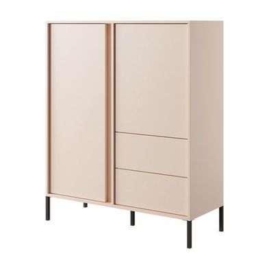 Kommode 103x123x39,5 cm DAST A Schrank HighboardWohnzimmerschrank