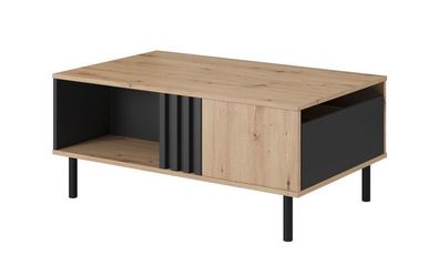 Couchtisch Madis Kaffetisch 100 cm Sofatisch mit Schublade