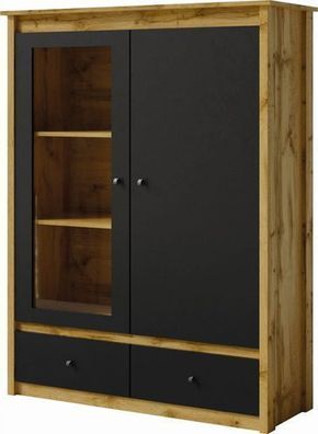 Vitrine LUNA LN5 Vitrinenschrank Wohnzimmerschrank