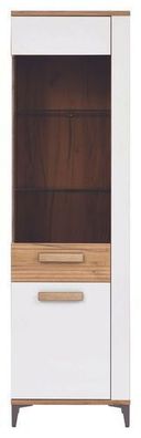 Vitrine links Snobi SB8 Vitrinenschrank Schrank Wohznimmerschrank 2 Türiger