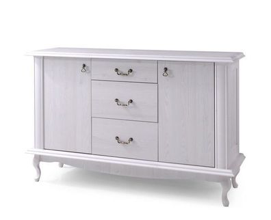 Elegante Wohnzimmerschrank 'Diana DA8' in Schneeeiche