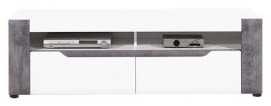 Tv Schrank BRANDO B1, Lowboard, Unterschrank, Fernsehenschrank mit 2 Schubladen