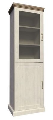 Vitrine ROYAL W1D, Schrank, Wohnzimmerschrank, 2 Türiger Vitrinenschrank
