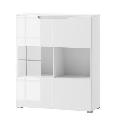 Vitrine Selene 27 Schrank Vitrinenschrank Wohnzimmerschrank 2 Türiger