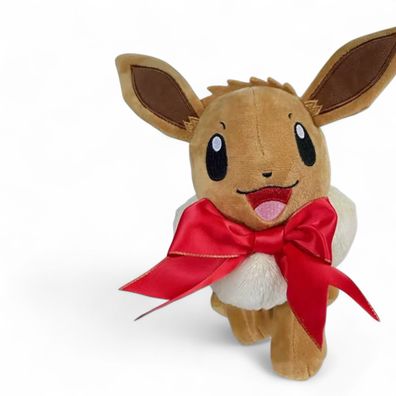 Evoli Eevee Stofftier Plusch Figur Kuscheltier Anime Figure 23cm Spielzeug