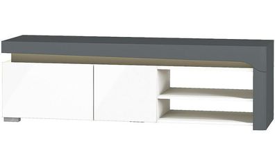 Fernsehschrank THEA-White WHTV-1 Lowboard Tv Schrank Unterschrank Wohnzimmerschrank
