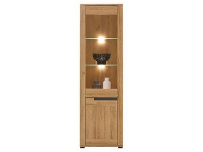 Vitrine YORK Y5 Schrank 58x19,5x39,5 cm 2 Türen Vitrinenschrank Wohnzimmerschrank