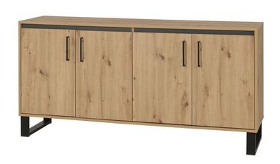 Kommode NEWADA NW7 Sideboard 170x83x41 cm 4 türiger Wohnzimmerschrank