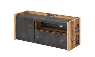 Tv Schrank Fargo FG10 Lowboard Unterschrank mit Schublade und Tür