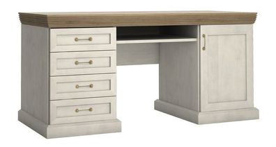 Schreibtisch ROYAL B1 4 Schubladen 1 Tür Tastaturablage