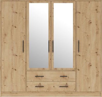 Kleiderschrank 200x190x56cm SMART SRL1 Artisan Eiche