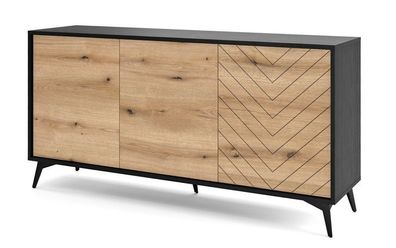 Kommode Diamond K154 Schrank Wohnzimmerschrank Sideboard mit 3 Türen