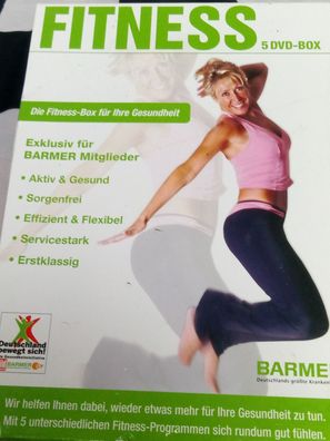 Fitness 5 DVD Box, Fitness Box für Ihre Gesundheit