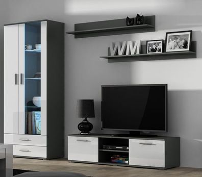 Wohnwand SOHO 11 - Modernes Wohnzimmer-Set