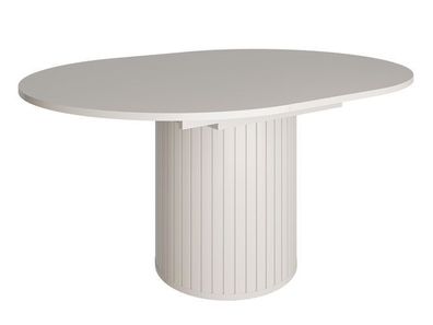 Esstisch ZANTE ZA9 rund 120-160 cm - ausziehbar - Kaschmir