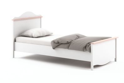 Bett MIA MI08 mit Federkernmatratze 90x200