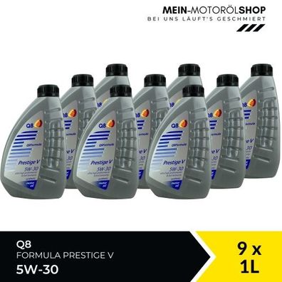 Q8 Formula Prestige V 5W-30 9x1 Liter