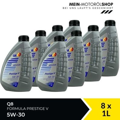 Q8 Formula Prestige V 5W-30 8x1 Liter