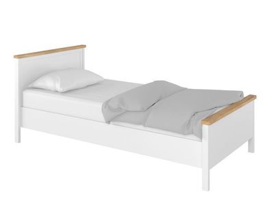 Bett Story SO8 mit Federkernmatratze 90x200