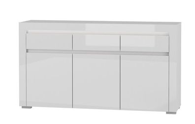 Sideboard 152 cm Alaska AAK-1 Kommode 3 türiger mit 3 Schubladen