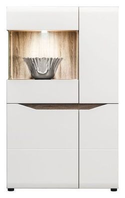 Vitrine LIONEL LI5 Vitrinenschrank Wohnzimmerschrank (ohne Beleuchtung)
