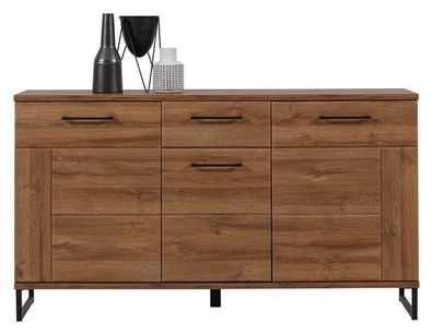 Kommode IVO IV3 Schrank Wohnzimmerschrank Sideboard mit 3 Türen und 1 Schublade